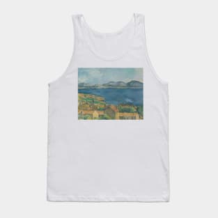 The Bay of Marseilles, Seen from L'Estaque by Paul Cezanne Tank Top